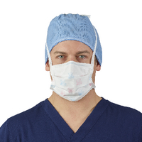 Fluidshield LVL 3 Teddy Bear Surgical Mask-Teddy Bear Print_48297_Front copy